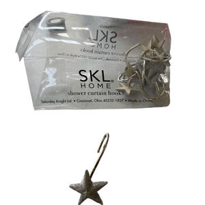 SKL Home Shower Curtain Hooks Silver